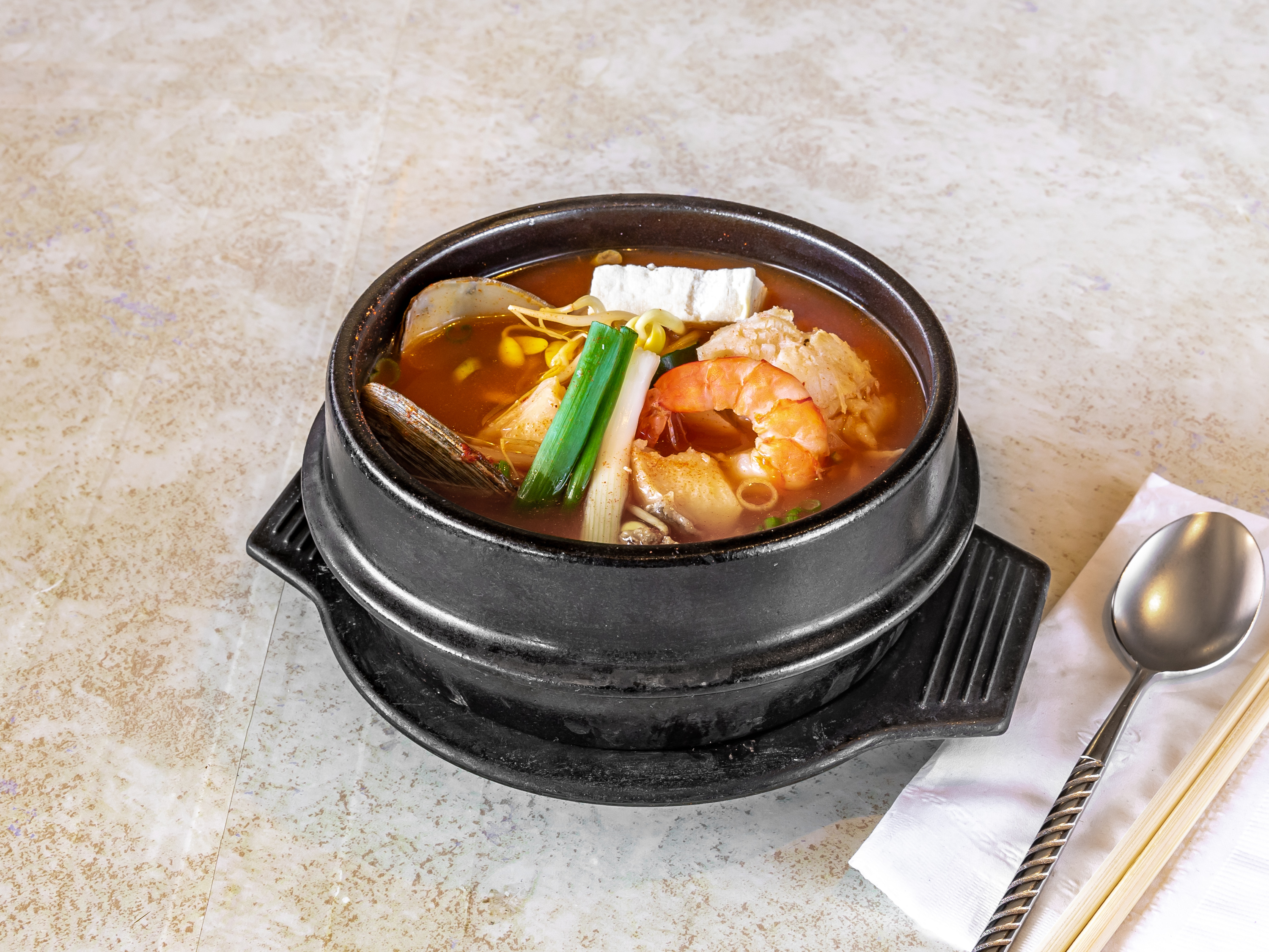 Order Spicy Cod Fish Stew 대구매운탕 food online from Go Ba Woo store, Tappan on bringmethat.com