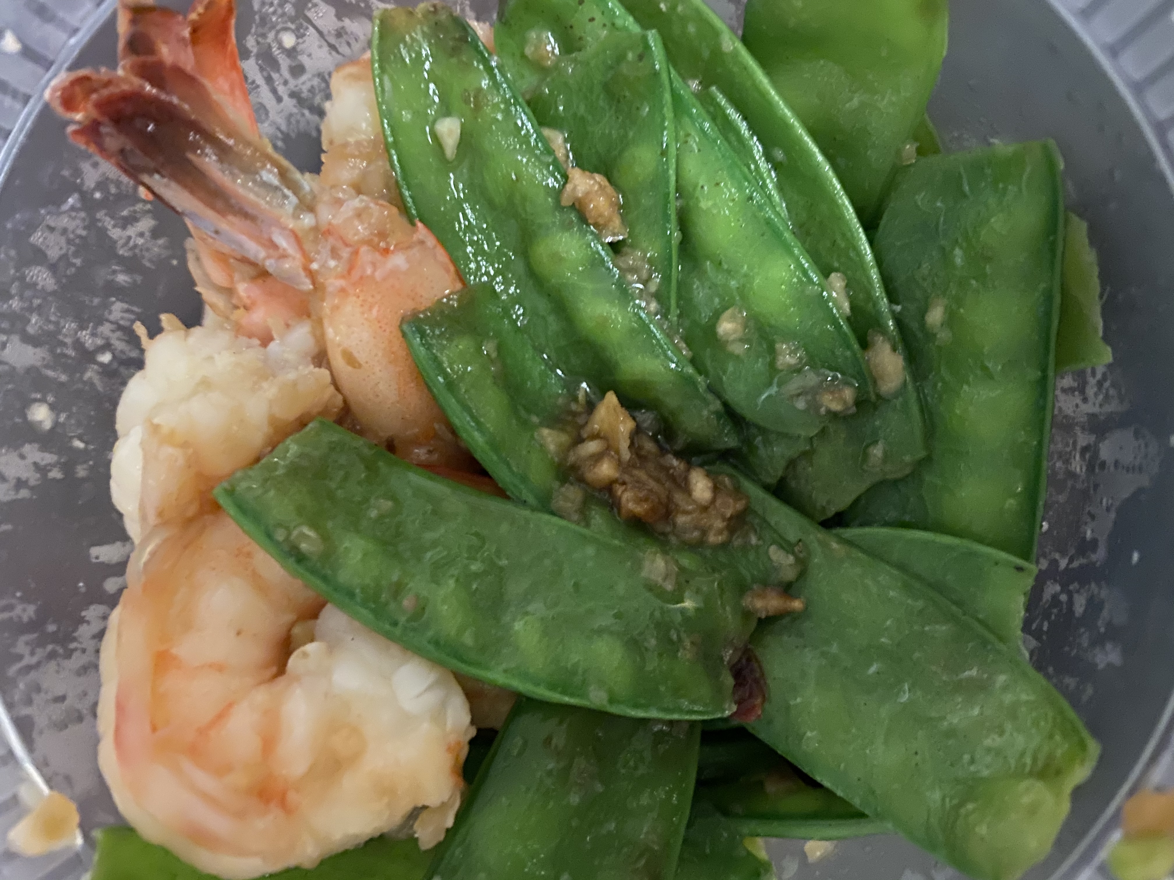 Order Snow Peas Shrimp with Oyster Sauce  food online from Cajun Seafood House store, Los Angeles on bringmethat.com
