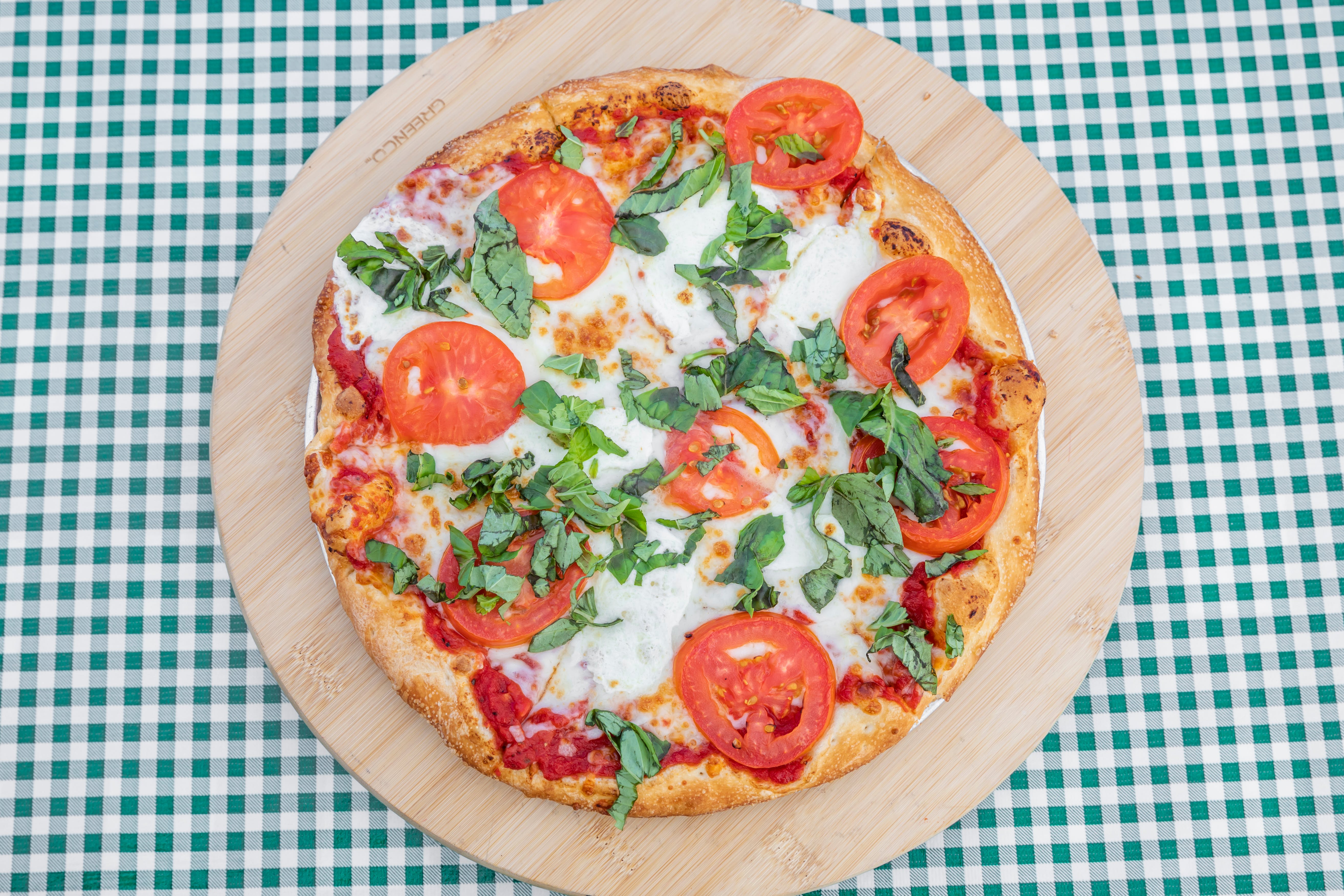 Order Margherita Pizza - Small 10'' food online from The Pizza Store store, Laguna Hills on bringmethat.com