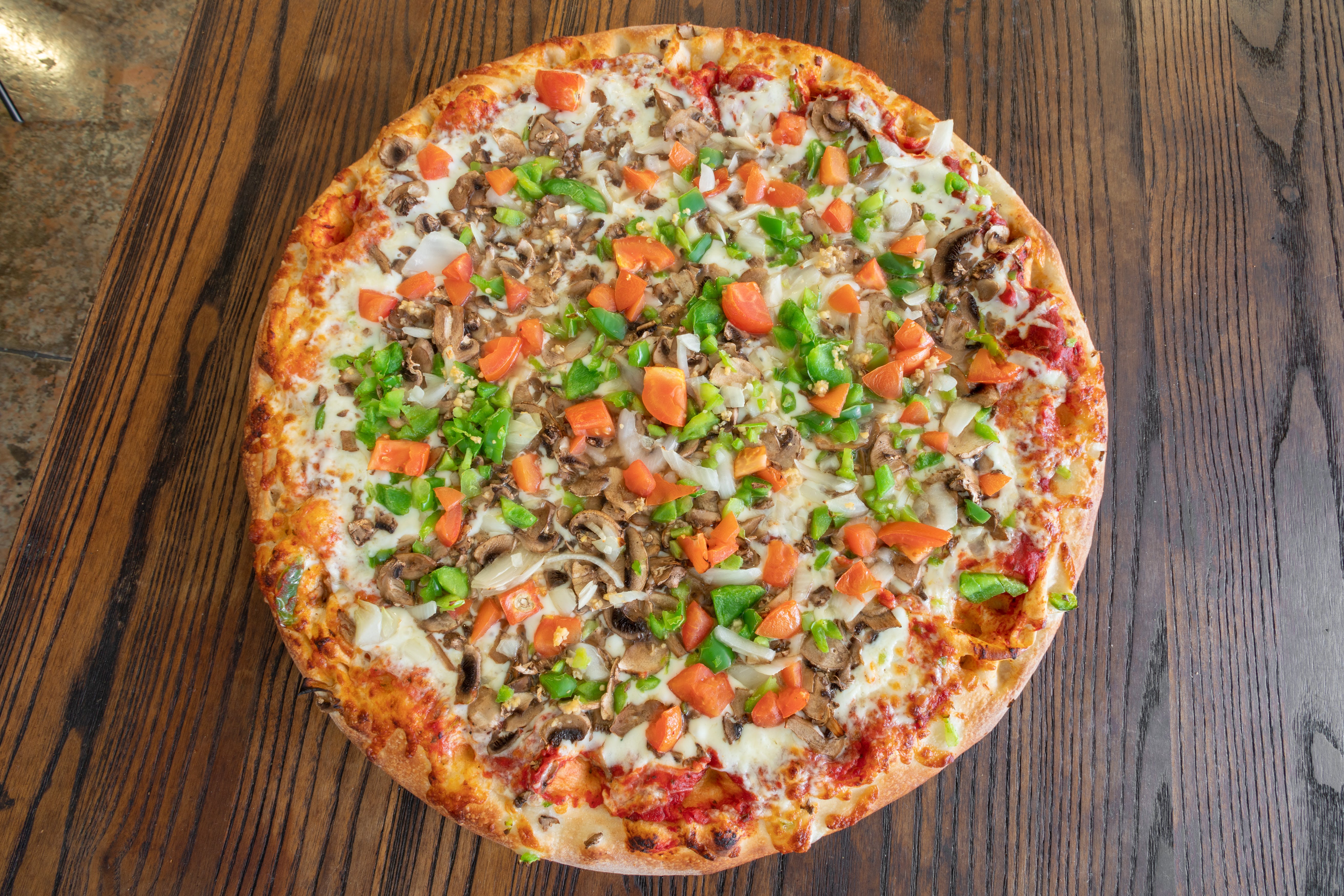 Order No Meat Please Pizza - Personal 8" food online from Red Devil Pizza store, Covina on bringmethat.com