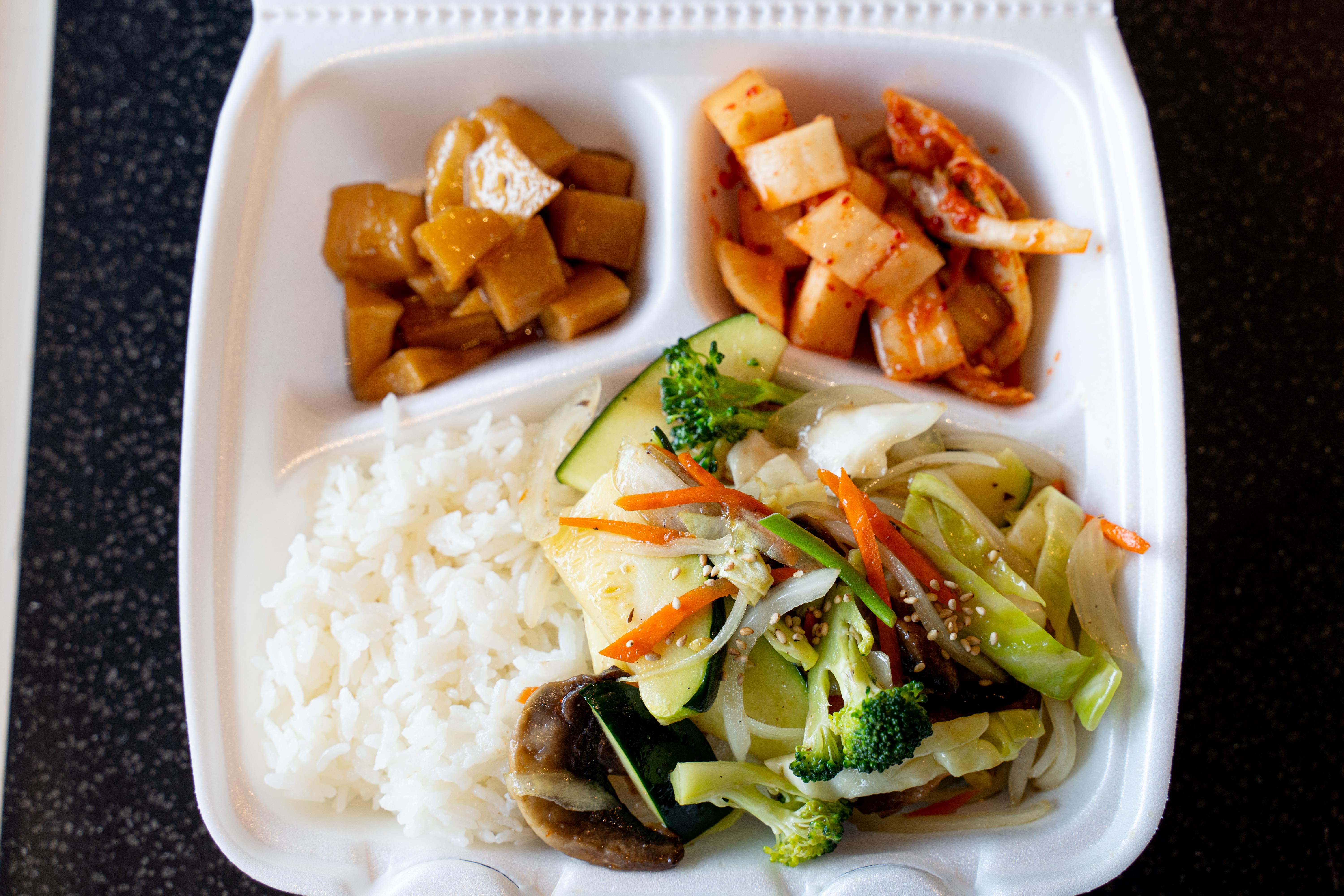 Order Veggie Lover's Take Out Box food online from San Maru store, Champaign on bringmethat.com