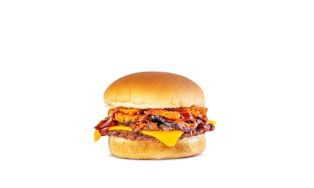 Order PLNT Mushroom BBQ Bacon Burger food online from Plnt Burger store, McLean on bringmethat.com