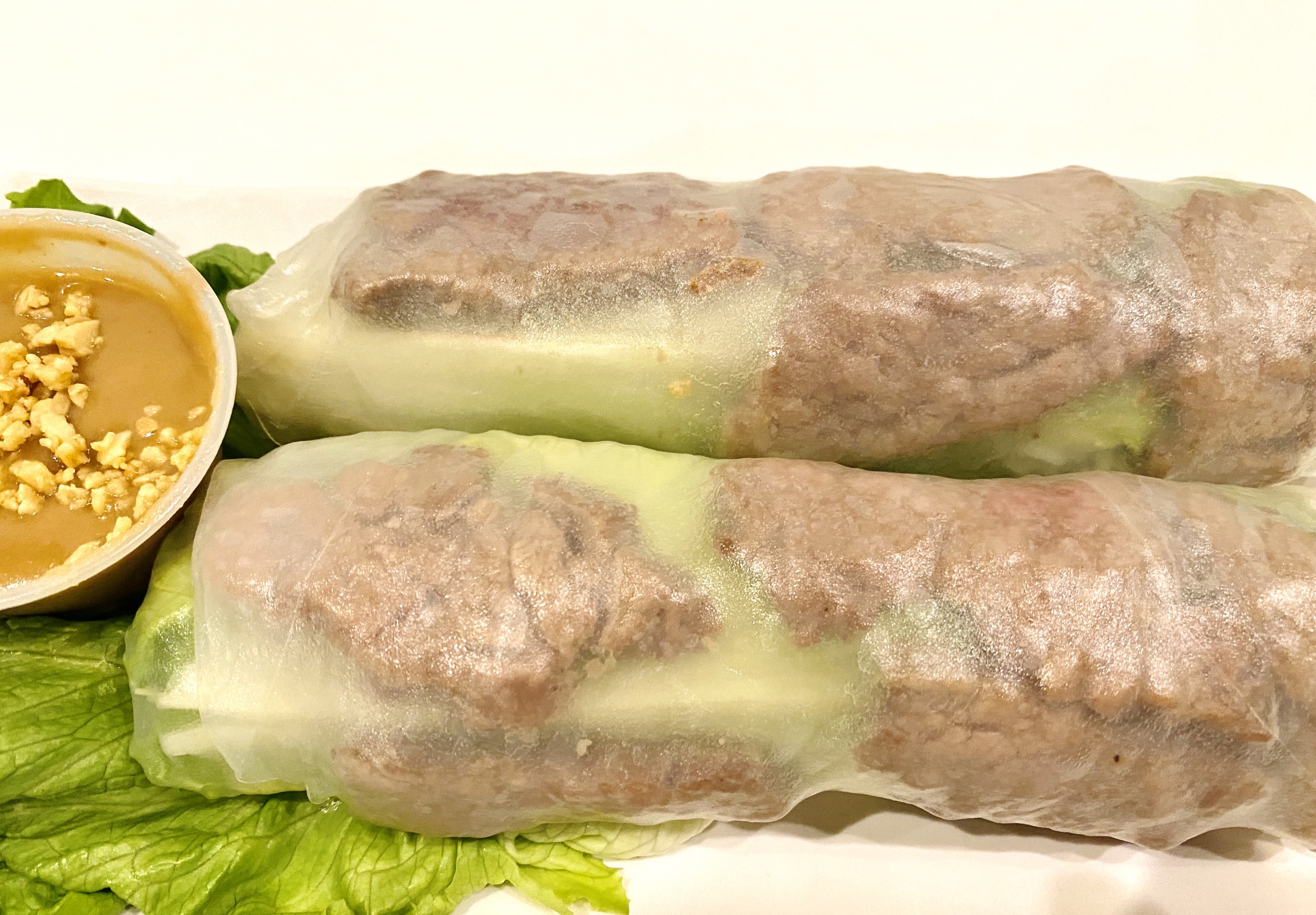 Order Vietnamese Spring Rolls with Beef food online from Min Min Asian Cafe store, Chicago on bringmethat.com