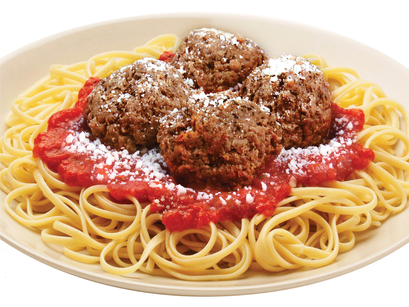 Order Meatball Marinara Pasta food online from Vocelli's Pizza store, Edgewater on bringmethat.com