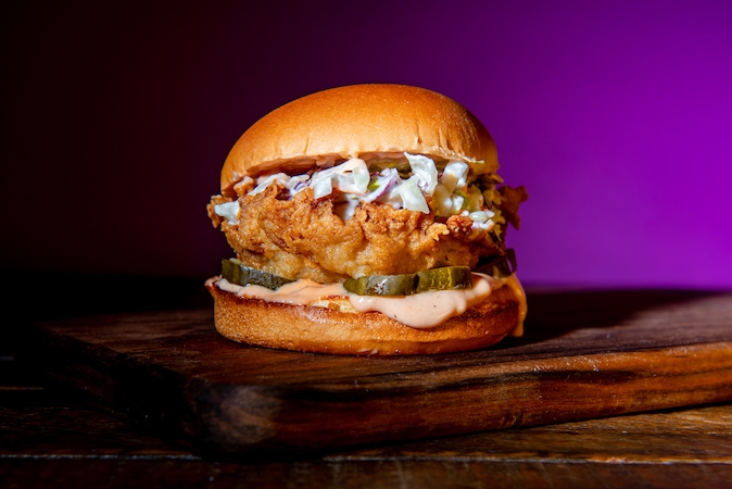 Order Classic Fried Chicken Sandwich food online from In A Bun store, Tempe on bringmethat.com