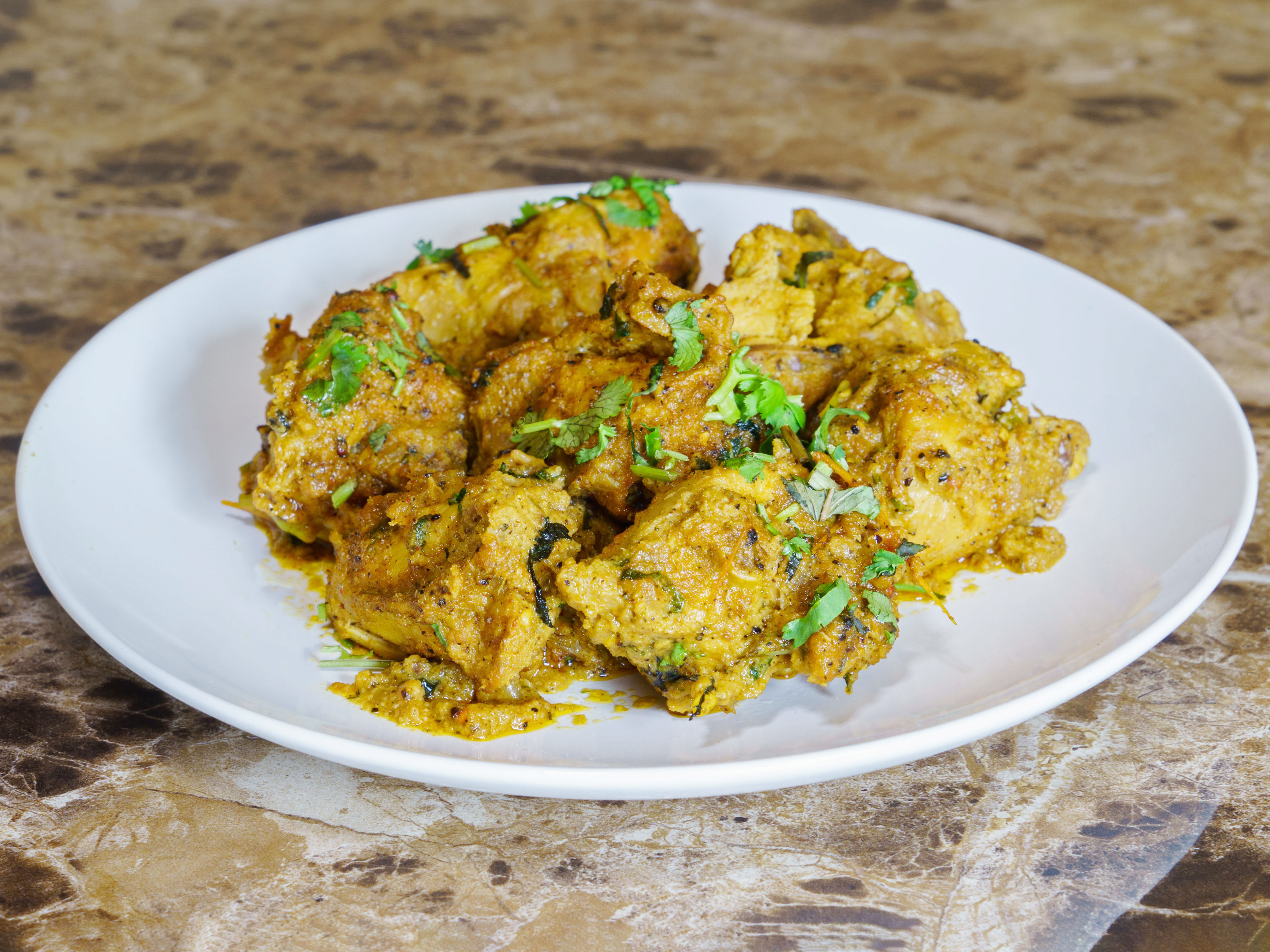 Order Pepper Fry Chicken food online from Namasthe Indian Restaurant store, Bellevue on bringmethat.com