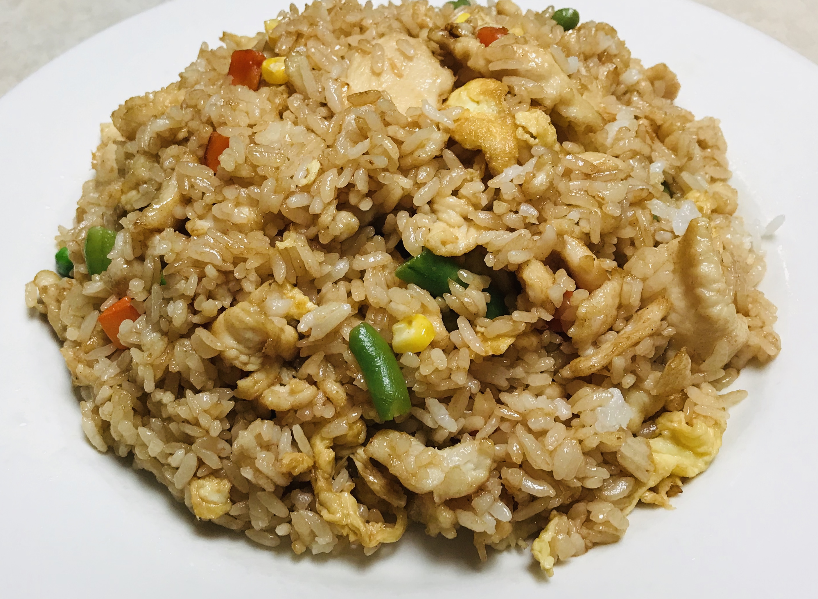 Order K1. Chicken Fried Rice food online from Kung Fu Noodle store, Tucson on bringmethat.com