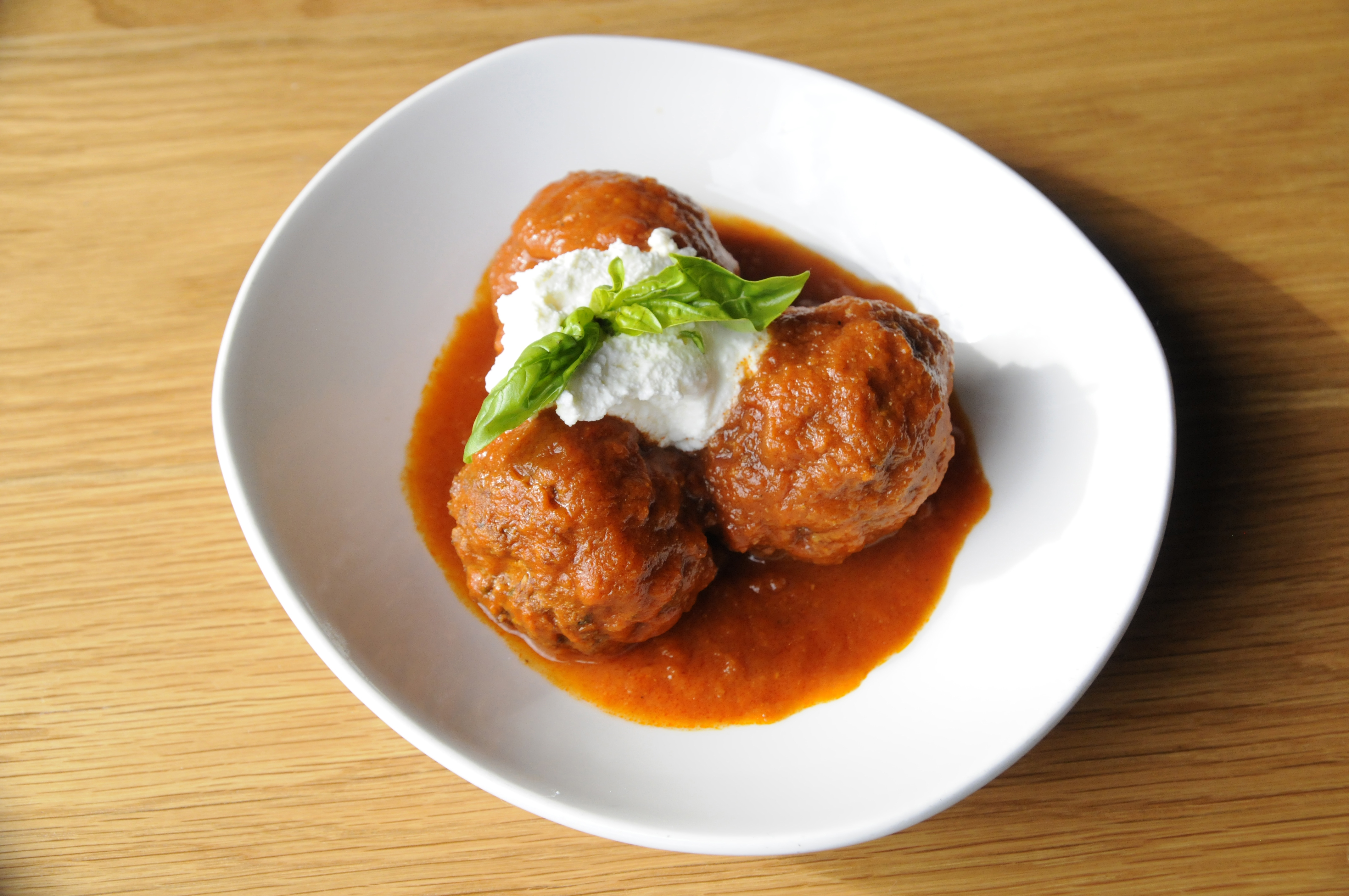 Order Meatballs and Ricotta food online from Pizza And Brew store, Scarsdale on bringmethat.com