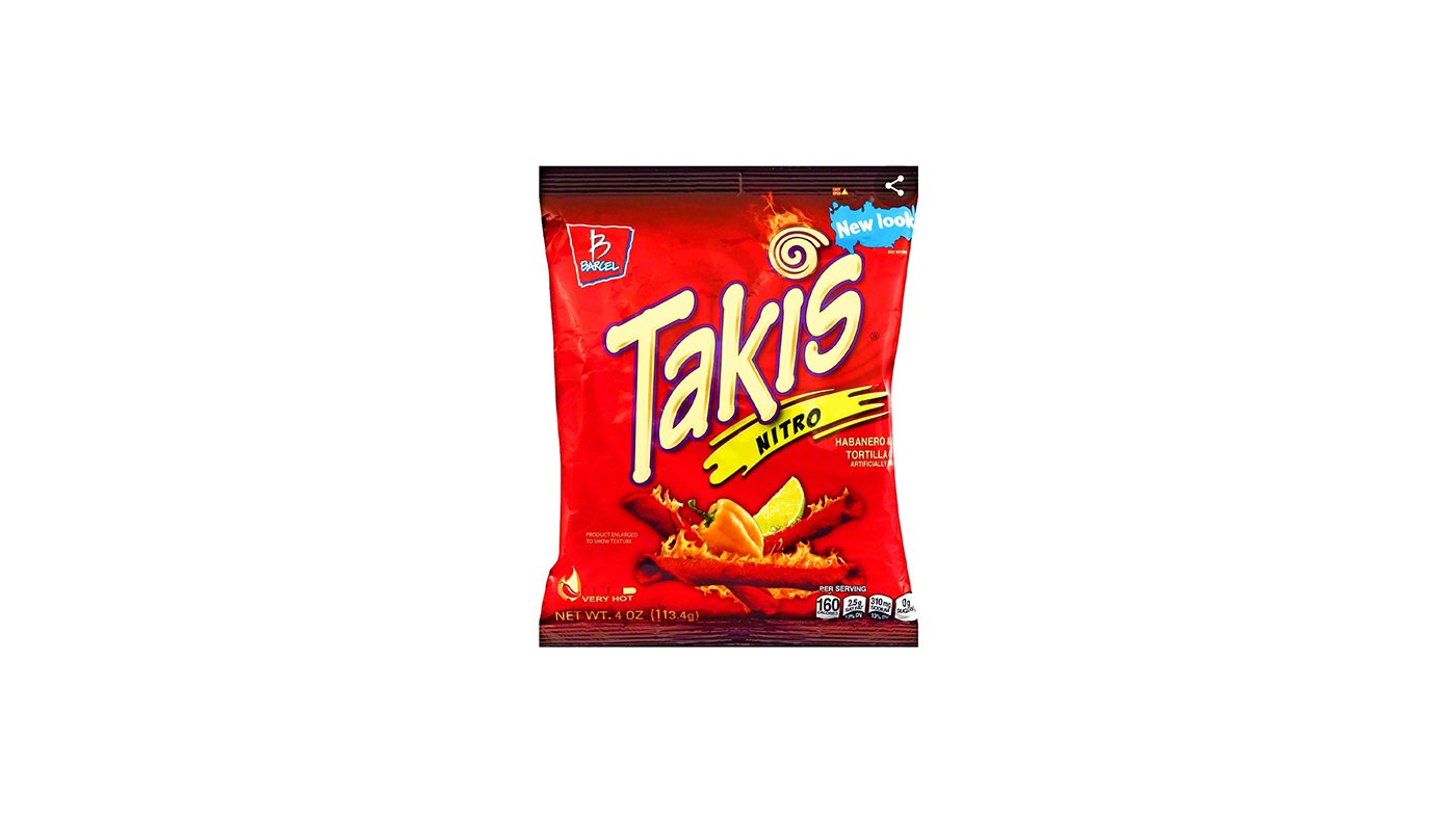 Order Takis Nitro 4oz food online from Chevron Extramile store, Fountain Valley on bringmethat.com