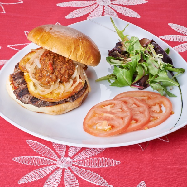 Order Highlander Burger food online from Highlander's Grill store, Hickory Hills on bringmethat.com