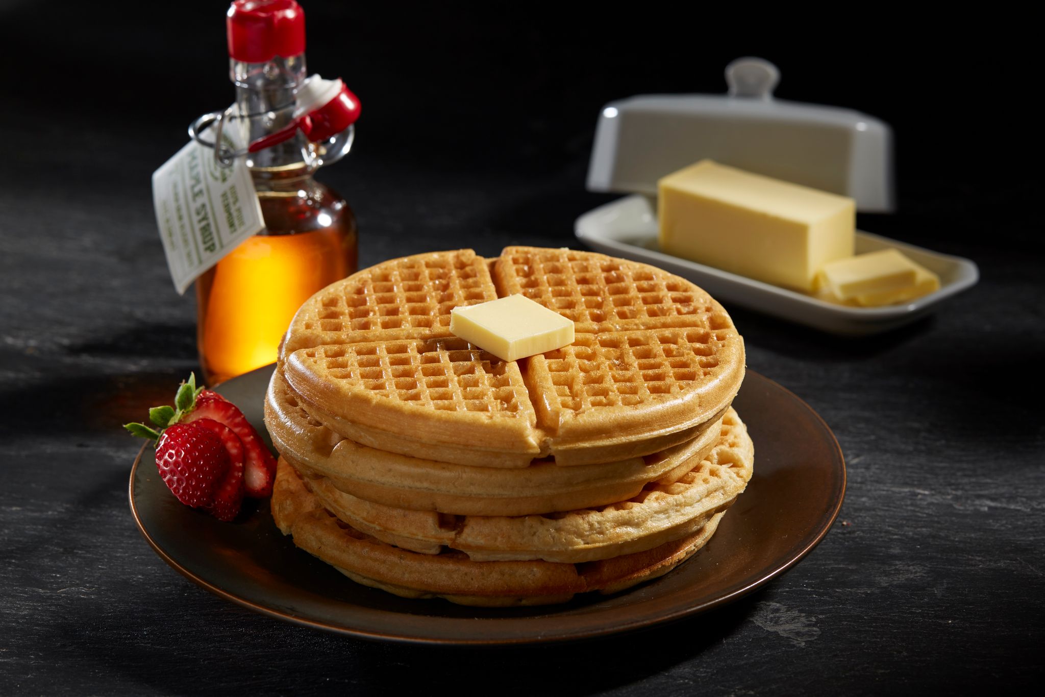 Order FRESH 2 WAFFLES food online from Nathan Famous store, South Bound Brook on bringmethat.com