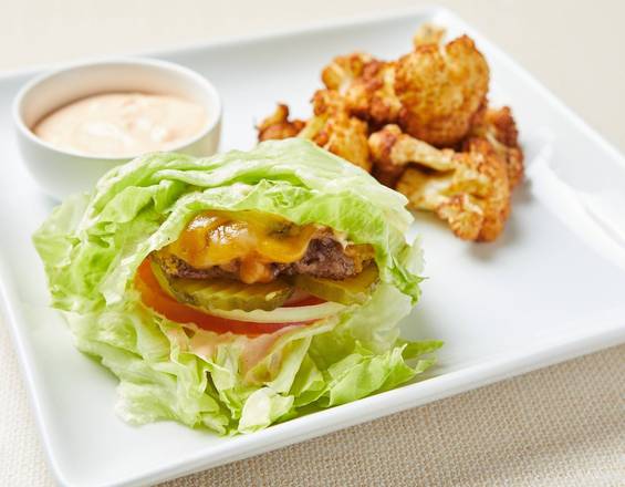 Order Keto Lettuce Wrapped Burger food online from Healthyish Keto Bowls store, San Francisco on bringmethat.com