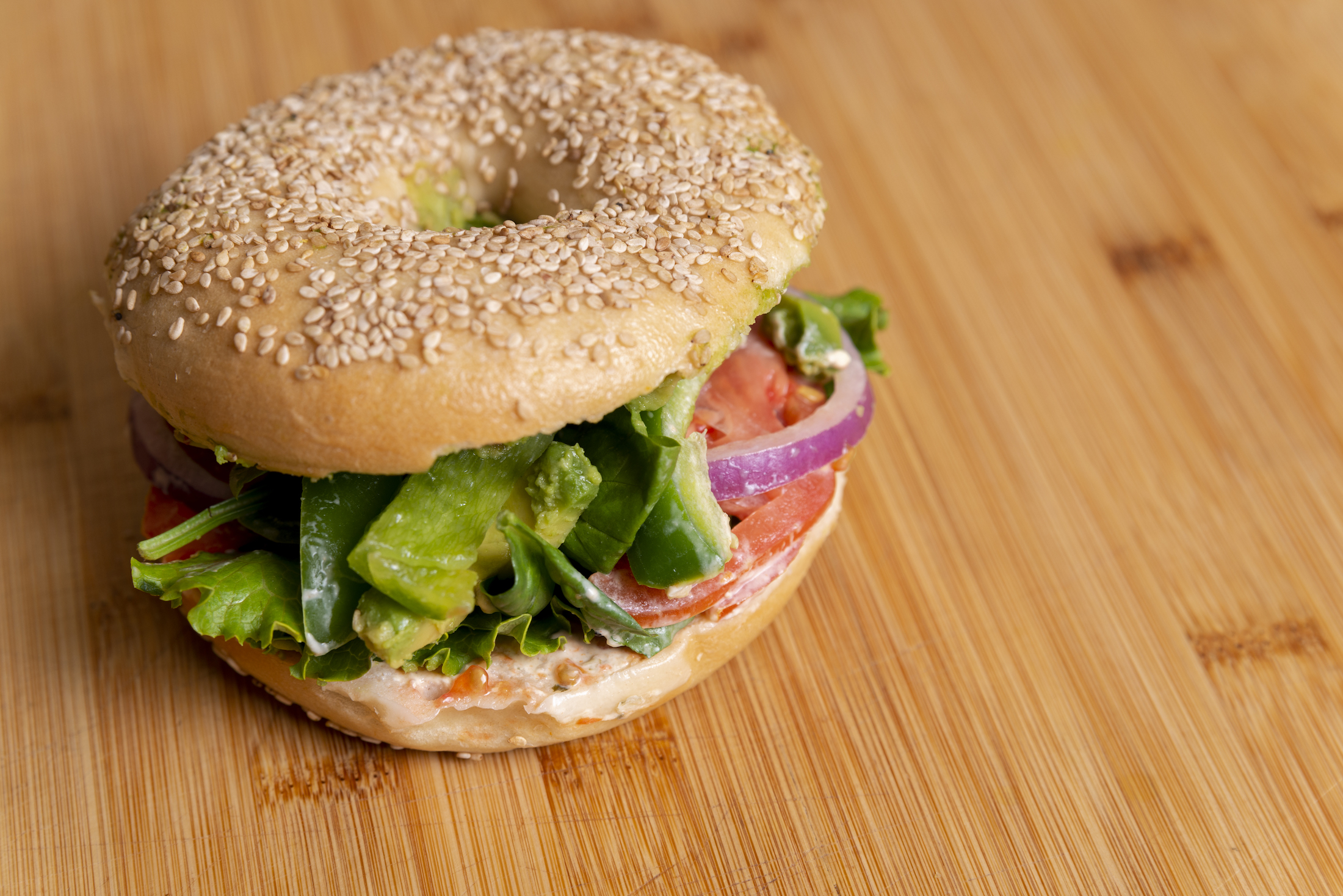 Order Avocado Veg Out food online from Manhattan Bagel store, Chalfont on bringmethat.com