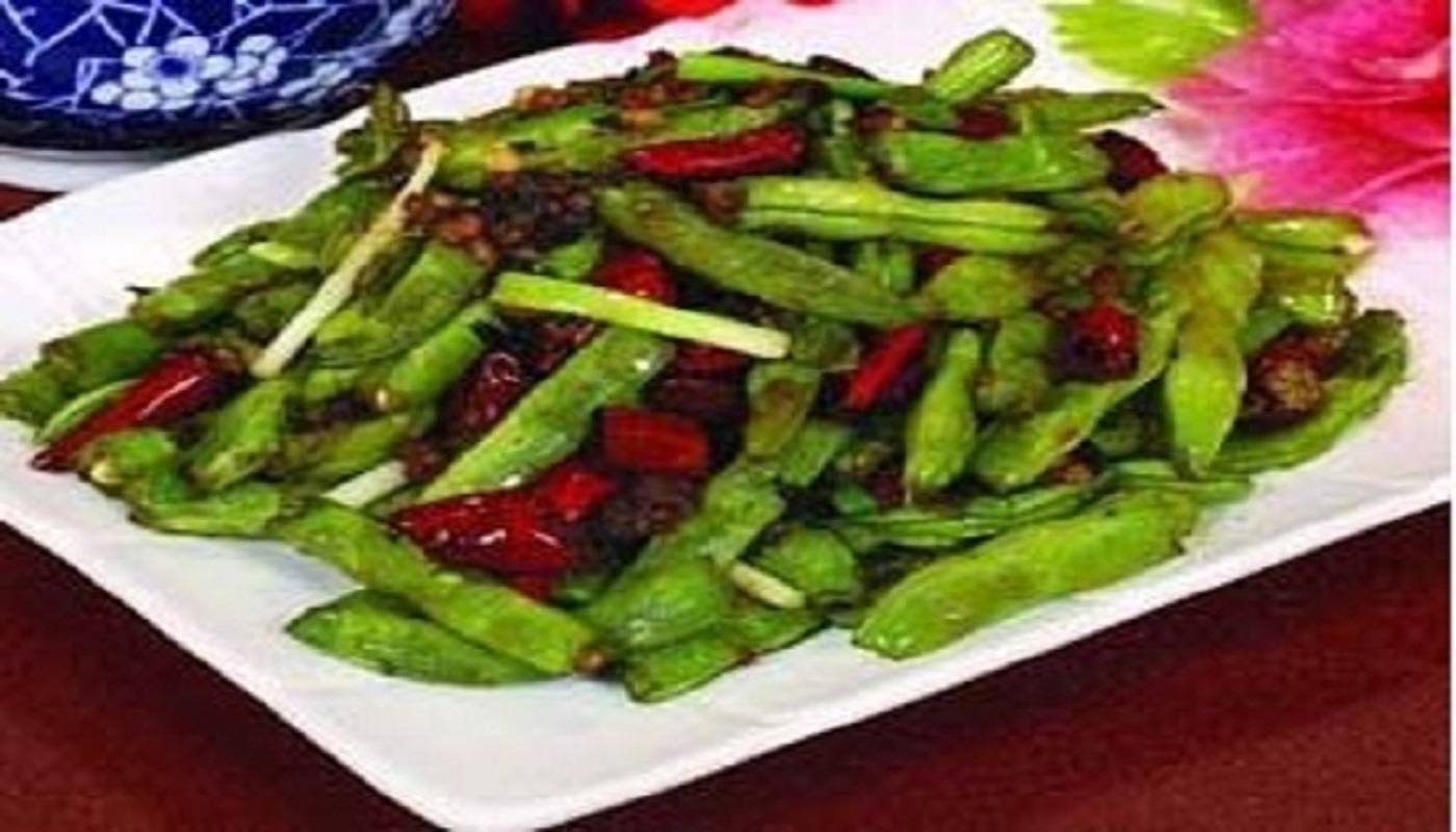 Order Dry Cook Green Bean 干煸四季豆 food online from Sichuan Tasty store, San Francisco on bringmethat.com
