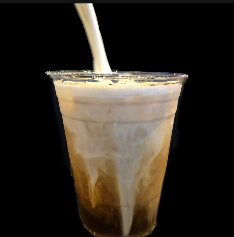 Order Latte Iced food online from Small Town Coffeehouse store, Glendale on bringmethat.com