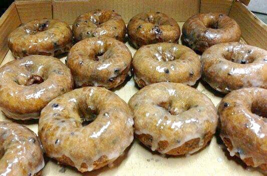Order Blueberry Cake Donut food online from Ashley Donuts store, Houston on bringmethat.com
