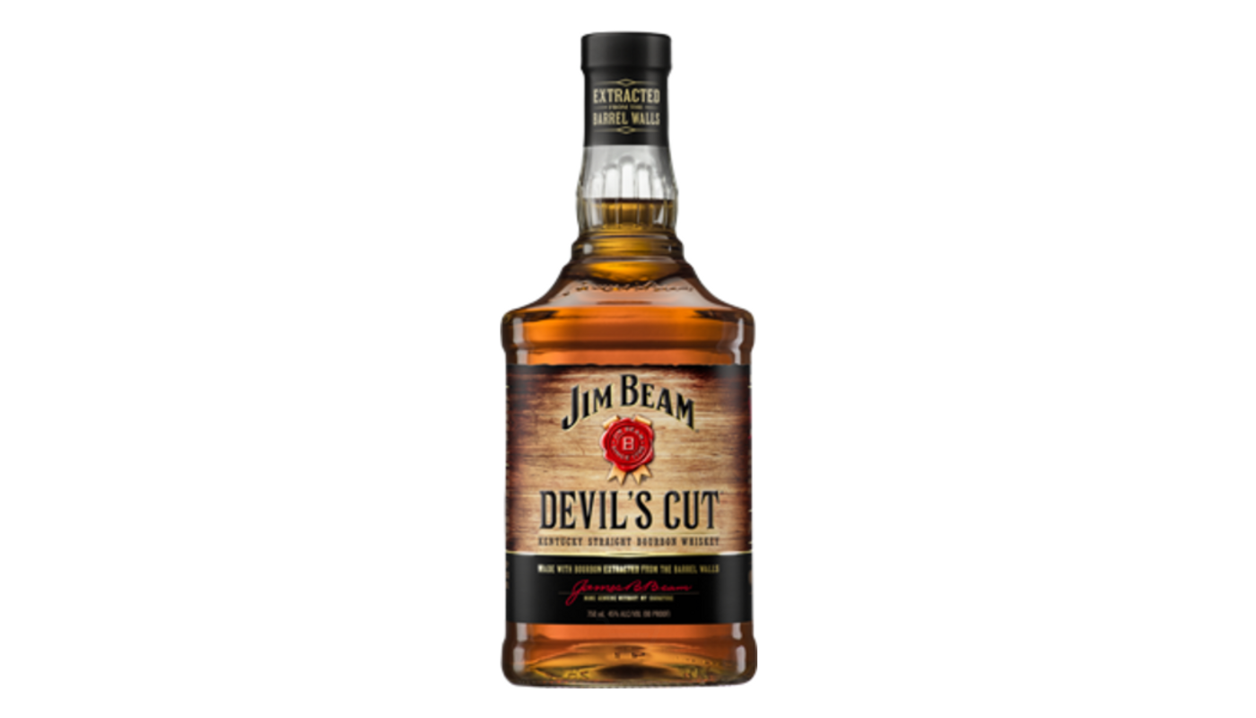 Order Jim Beam Devil's Cut Kentucky Straight Bourbon Whiskey 750mL food online from M & M Liquor & Jr Market store, Anaheim on bringmethat.com