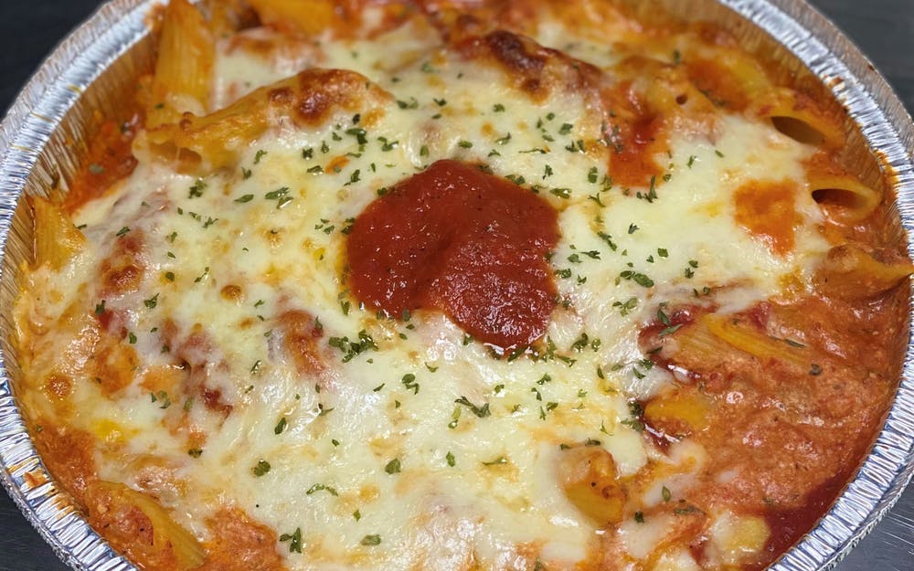 Order Baked Ziti - Dinner food online from Three Brothers Italian Restaurant store, Bowie on bringmethat.com