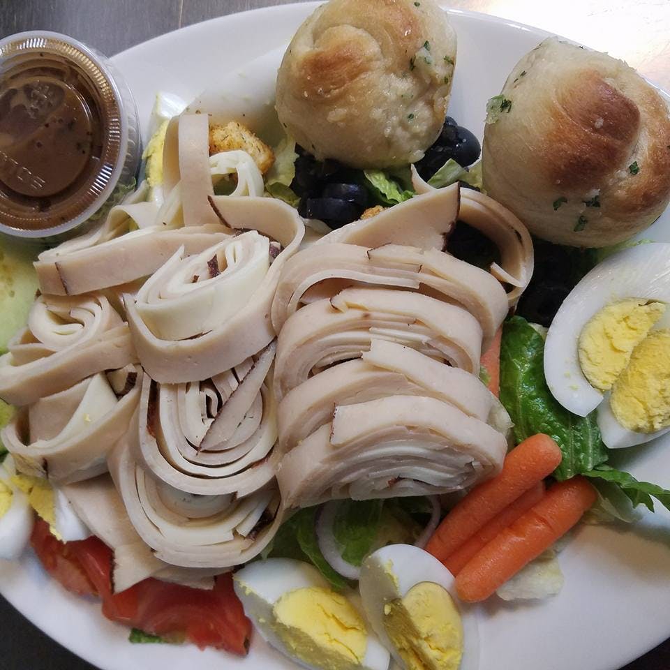 Order Chef’s Salad - Small food online from Tony Sopranos Pizza store, Cherry Hill on bringmethat.com