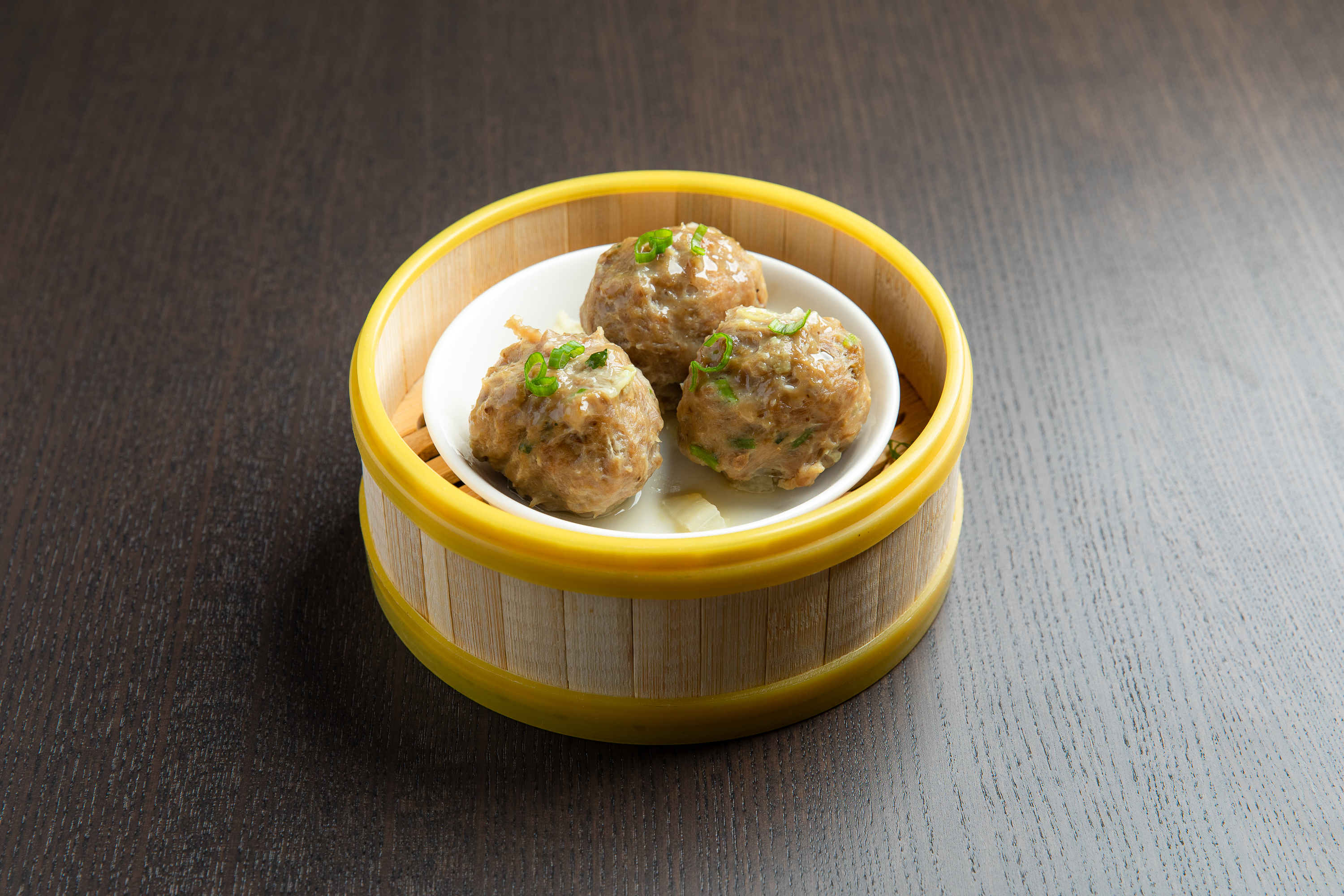 Order Steamed Beef Ball Dumpling (3pcs) food online from Saga Kitchen store, Alameda on bringmethat.com