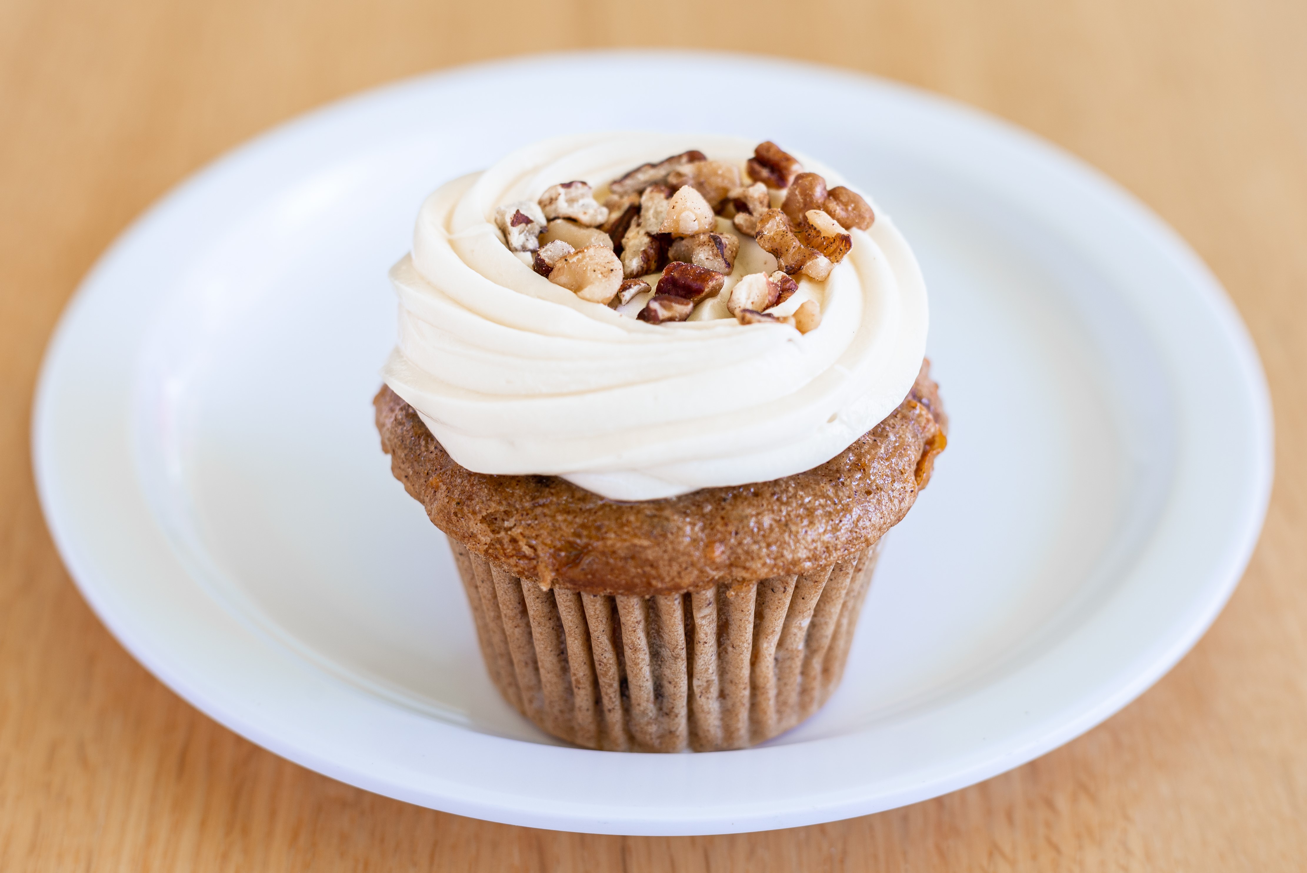 Order Gluten Free Carrot Cupcake food online from Courageous Bakery & Cafe store, Oak Park on bringmethat.com
