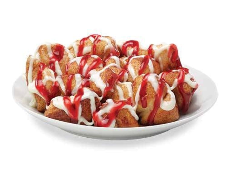 Order Raspberry Cheesecake Monkey Bread - Box food online from Toppers Pizza store, Minneapolis on bringmethat.com