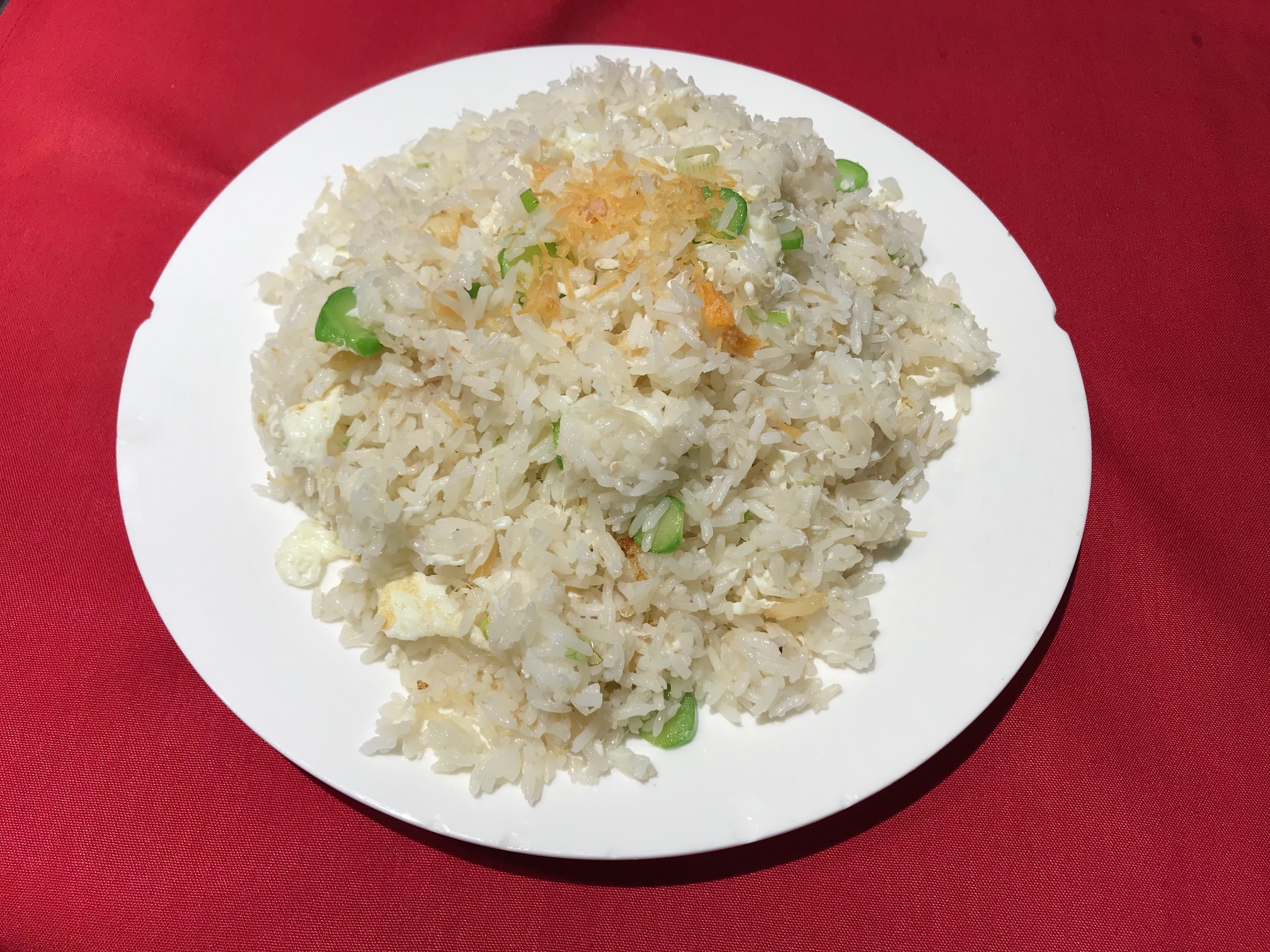 Order Dried Scallop and Egg White Fried Rice 瑶柱蛋白炒饭 food online from Golden Coast store, San Francisco on bringmethat.com