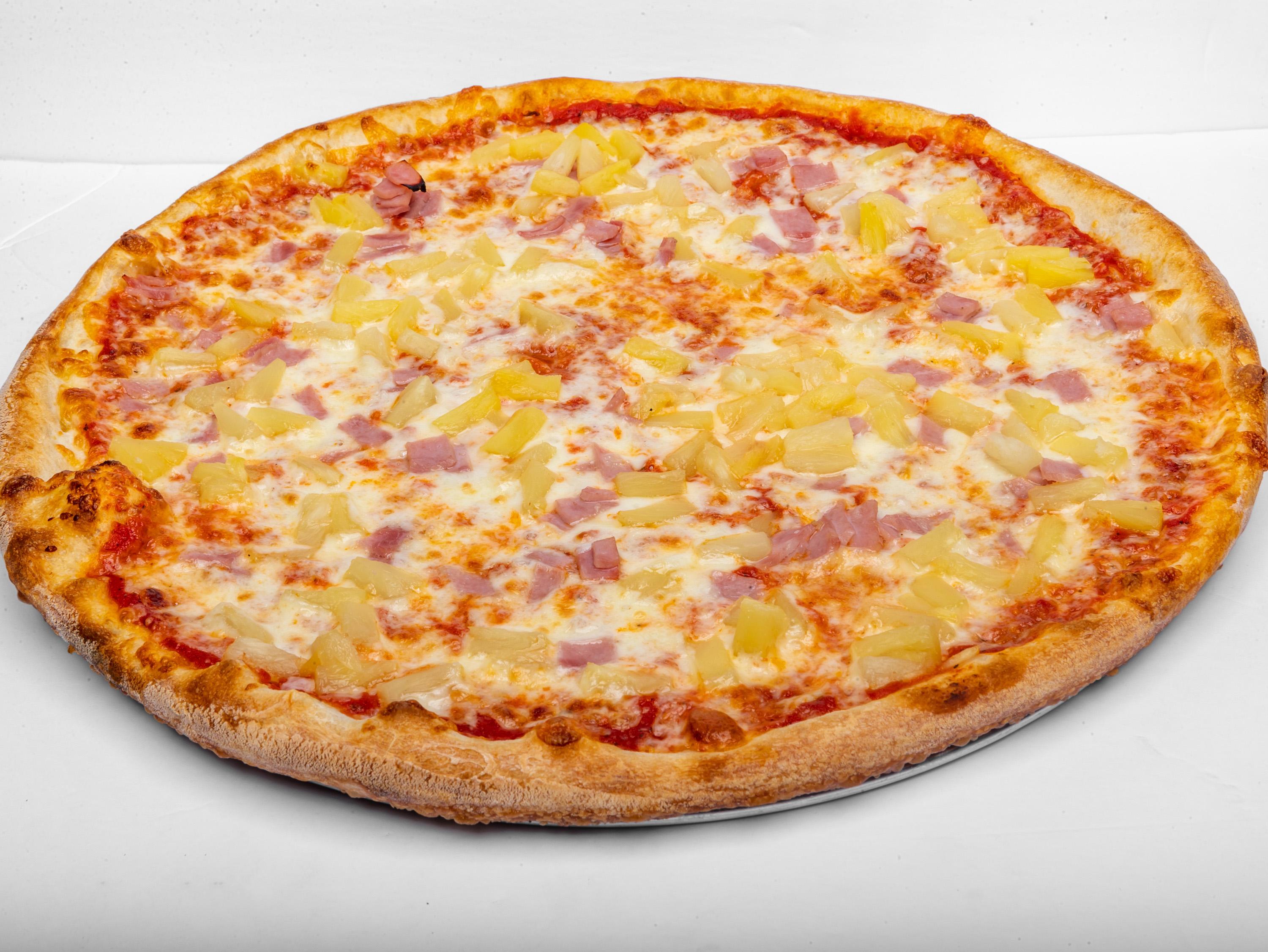 Order The Hawaiian Pizza food online from Antoneta Biba Pizza & Pasta store, Dacula on bringmethat.com
