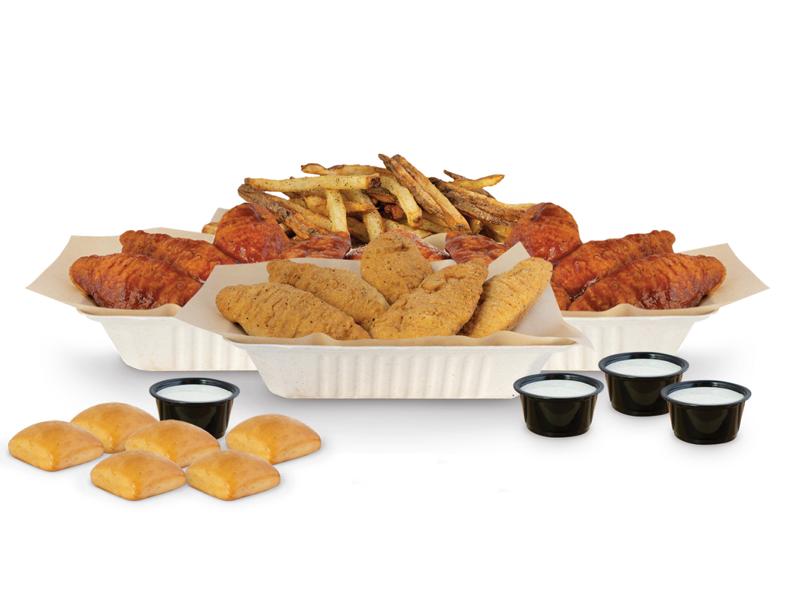 Order 24 Piece Crispy Tender Pack food online from Zoodle² store, San Francisco on bringmethat.com