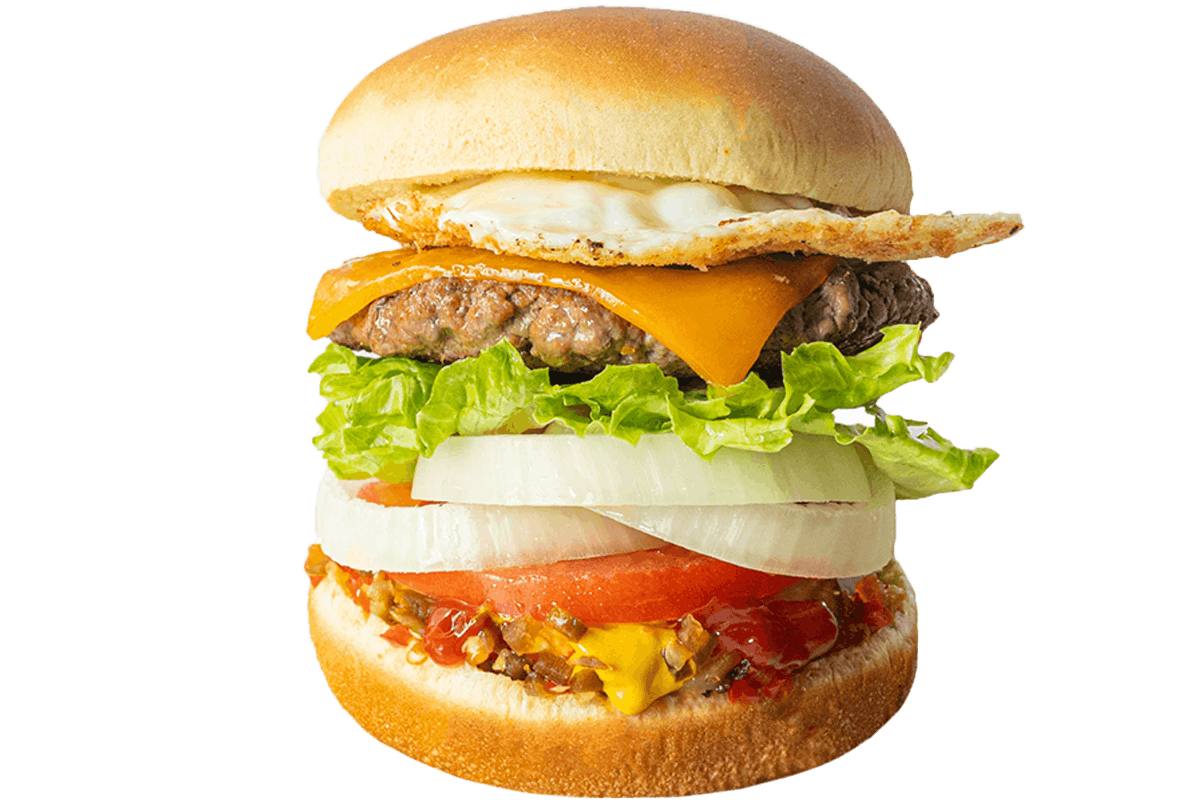 Order Single 100% Grass-Fed Organic Beef Burger food online from Elevation Burger store, Port Chester on bringmethat.com