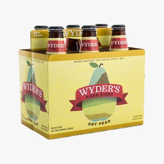 Order Wyder’s Hard Cider Dry Pear 6 bottles | 4% abv food online from Pink Dot Venice/Sm store, Santa Monica on bringmethat.com
