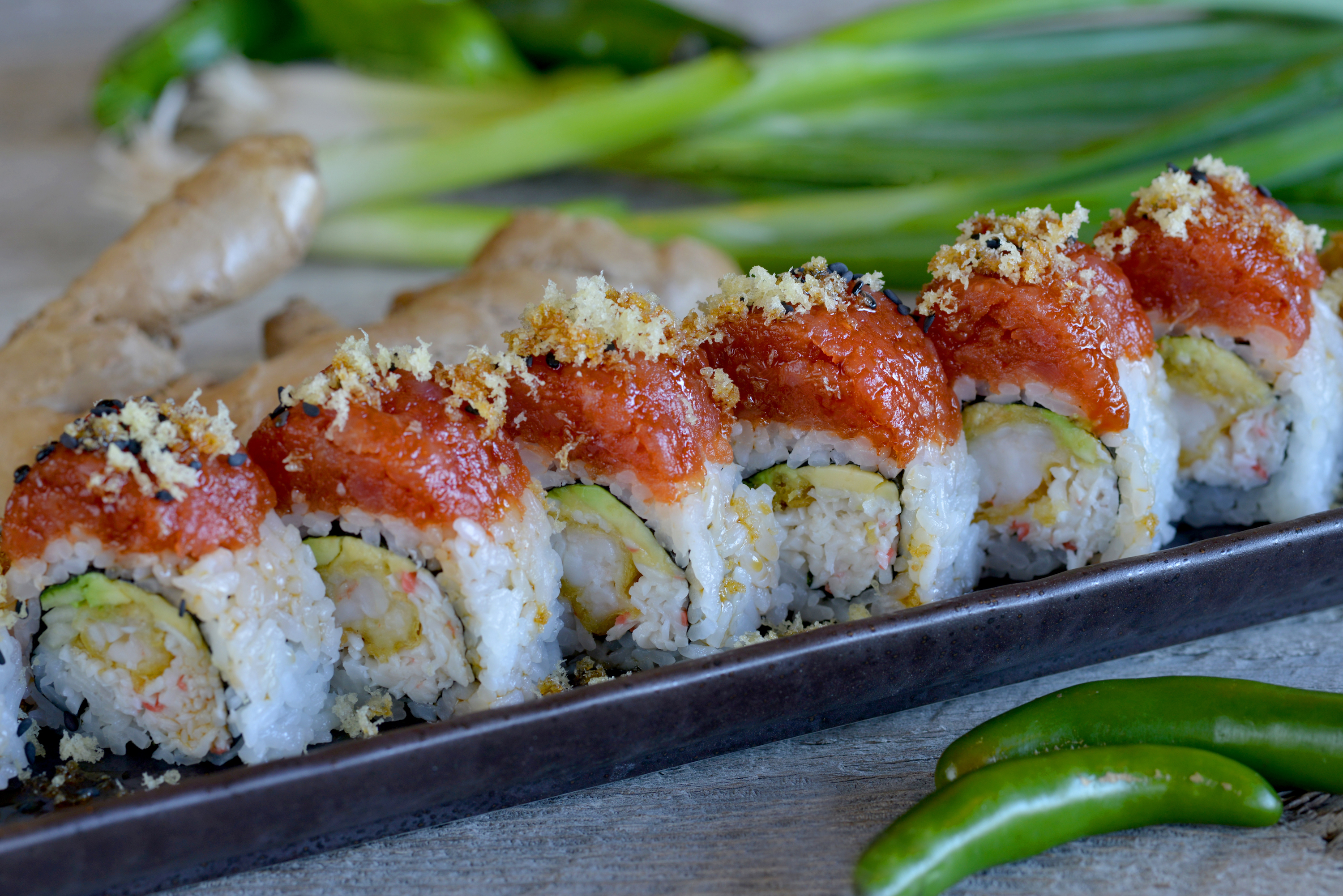 Order Chronic Roll food online from Sushi Lounge store, Poway on bringmethat.com