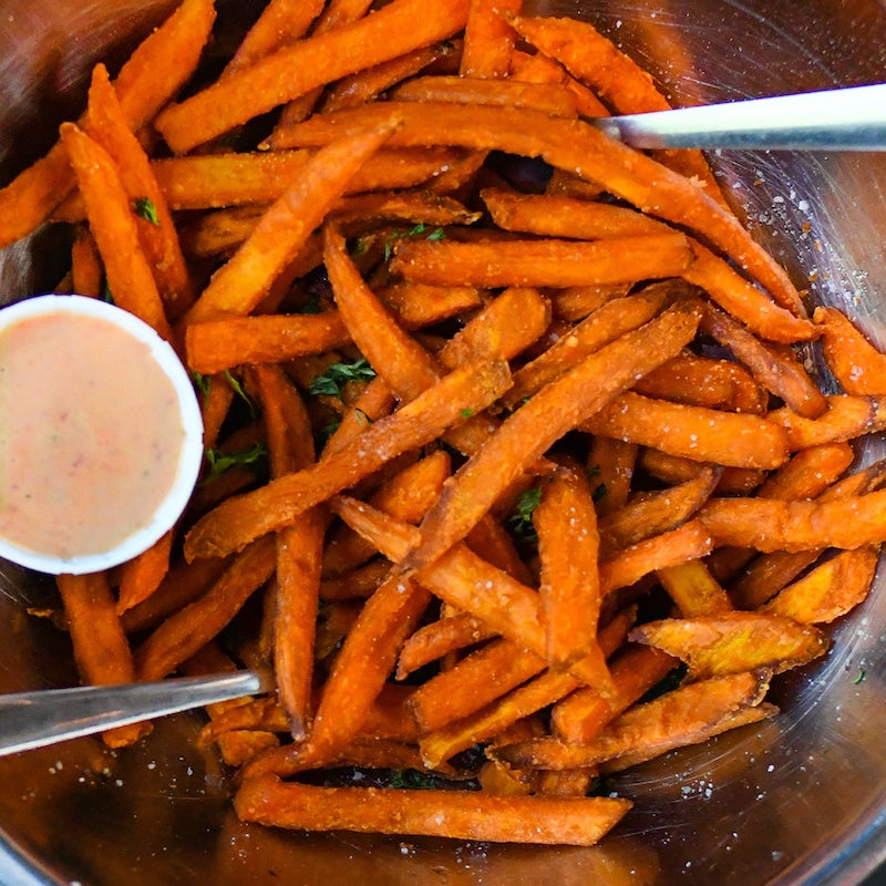 Order Sweet Potato Fries food online from Hopdoddy Burger Bar store, Austin on bringmethat.com