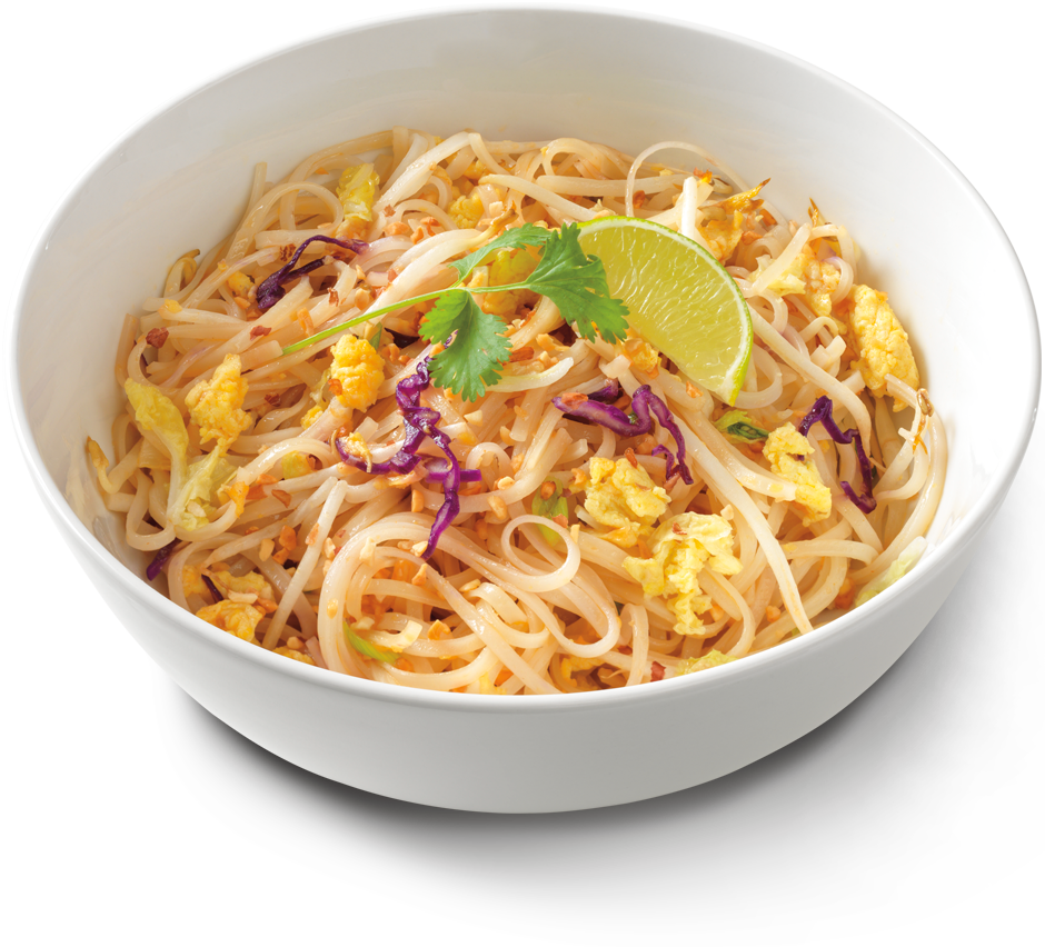 Order 48. Vegetable Pad Thai Noodles food online from Best Wok store, Teaneck on bringmethat.com