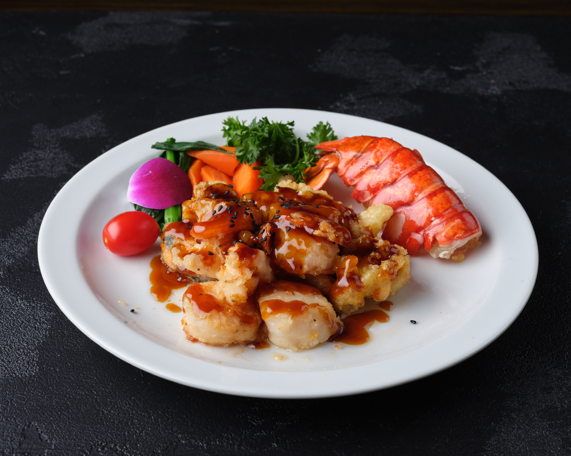 Order Seafood Teriyaki food online from Haru Japanese Cuisine store, Baldwin Park on bringmethat.com