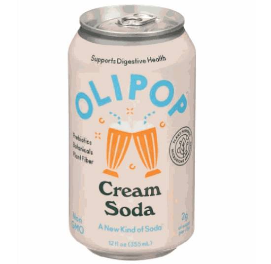 Order Oli Pop Sparkling Tonic - Cream Soda food online from IV Deli Mart store, Goleta on bringmethat.com
