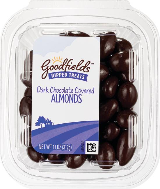Order Goodfields Dark Chocolate Covered Almonds, 11 OZ food online from CVS store, LA QUINTA on bringmethat.com