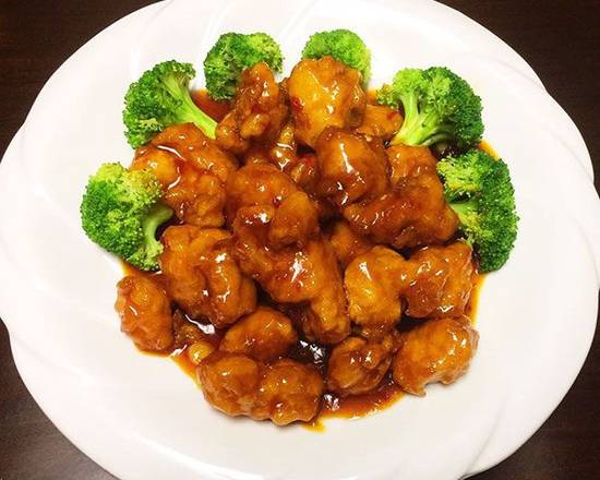 Order S4. General Tso's Chicken (white meat) food online from Chinatown Express store, Warsaw on bringmethat.com