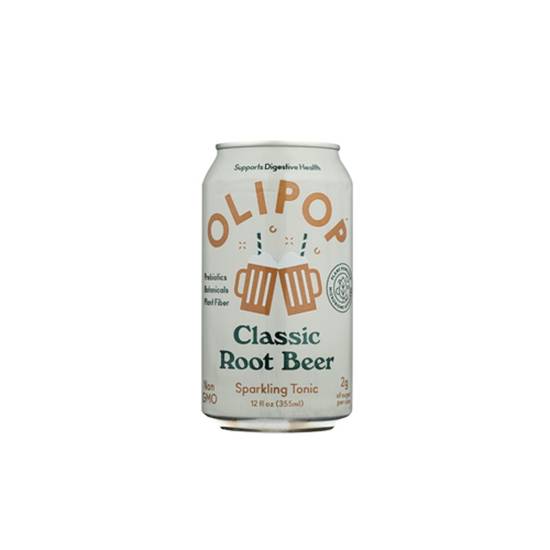 Order Olipop Classic Root Beer food online from Lemonade store, Santa Monica on bringmethat.com