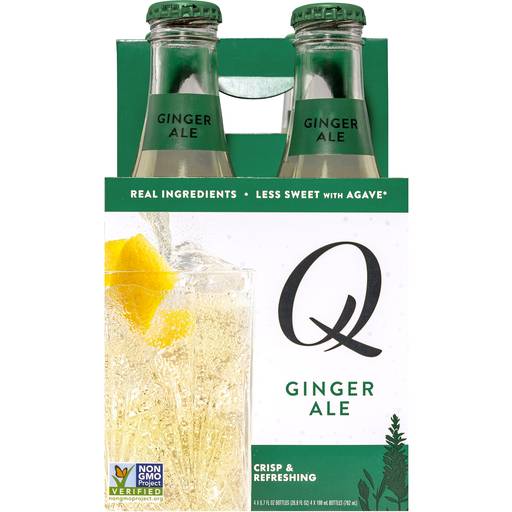 Order Q Mixers Ginger Ale (4PK 6.7 OZ) 117136 food online from Bevmo! store, Pasadena on bringmethat.com