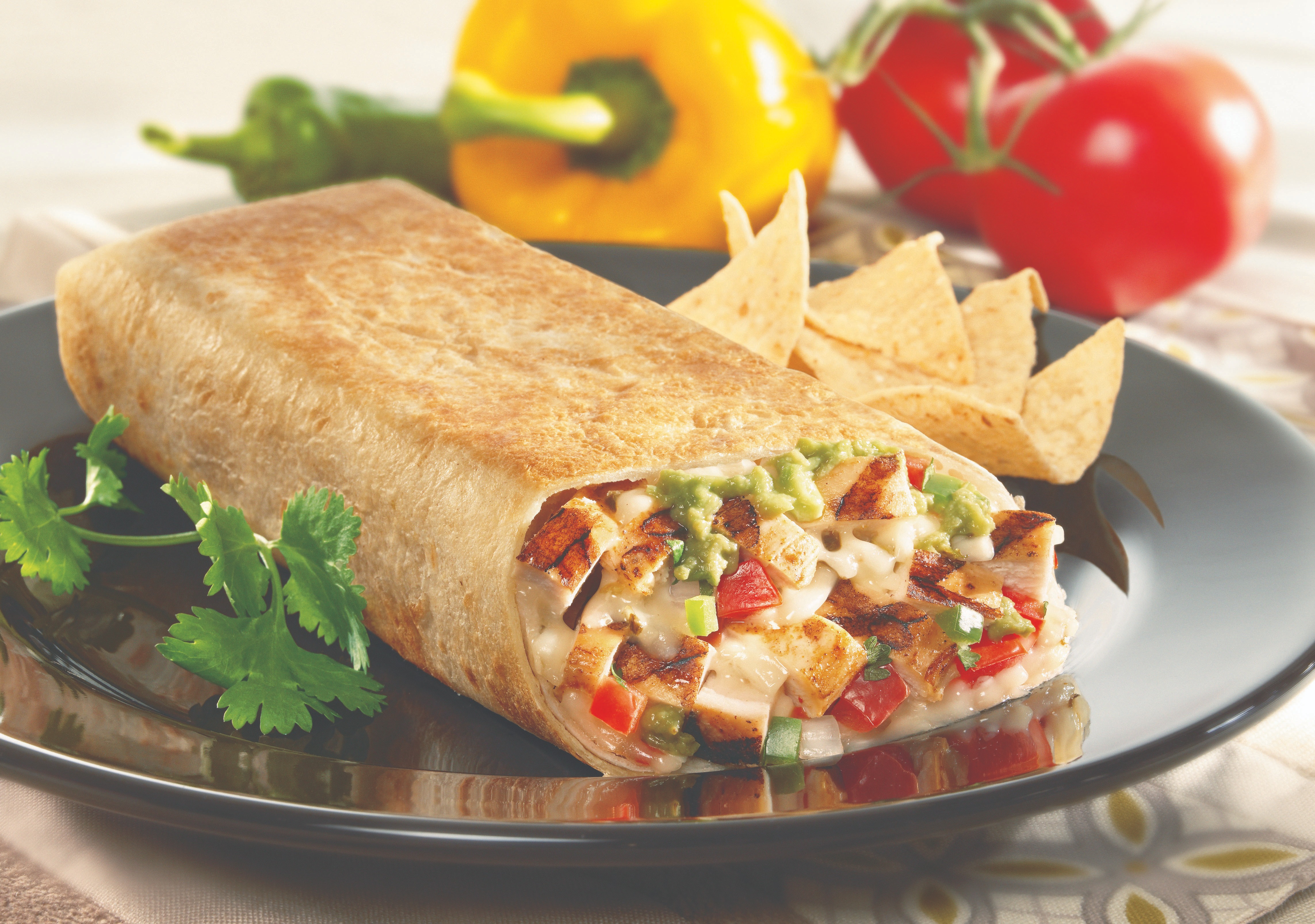 Order Overstuffed Grilled Burrito food online from La Salsa Fresh Mexican Grill - San Bruno store, San Leandro on bringmethat.com
