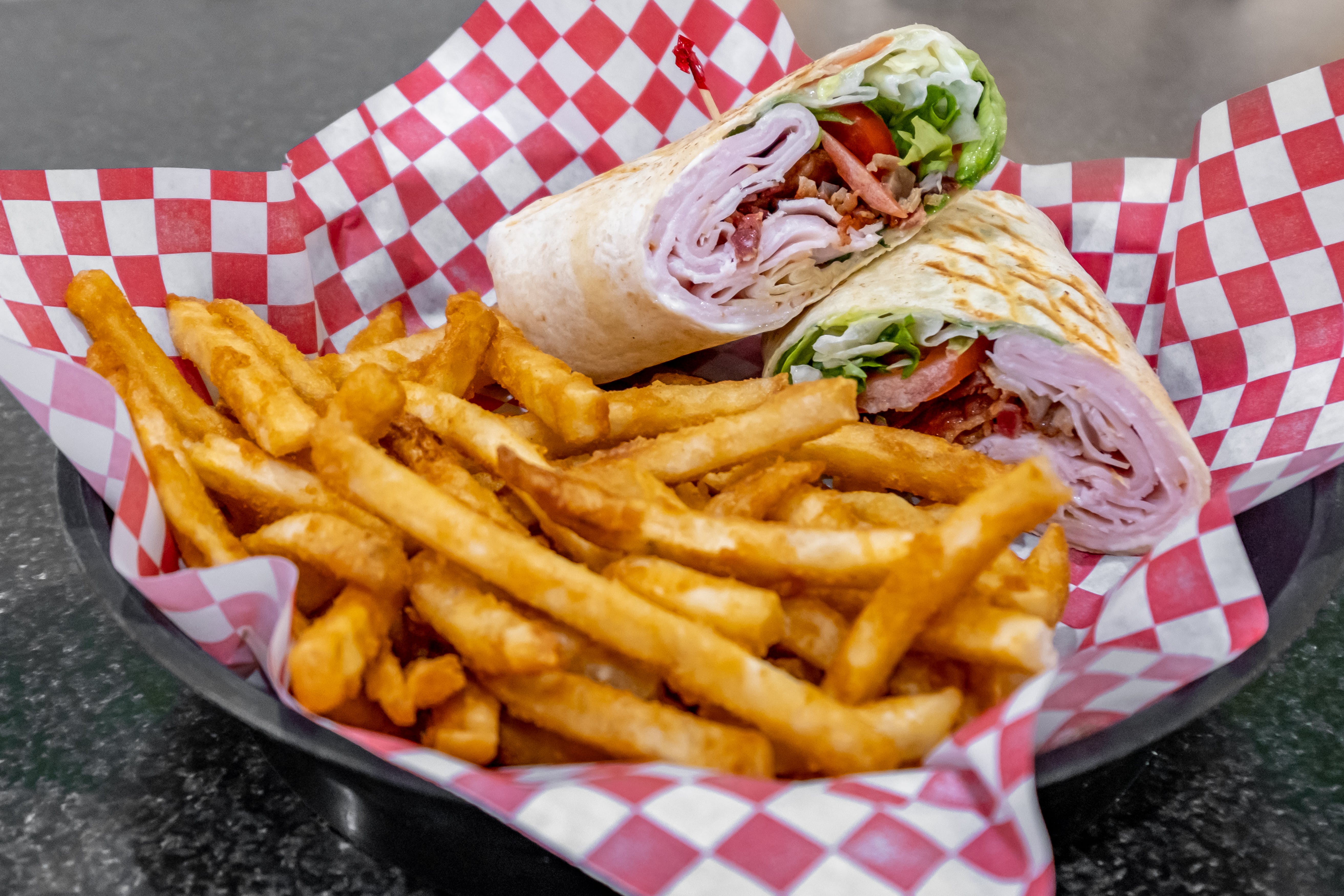 Order Turkey Wrap - Wraps food online from Brother's Pizza store, Newville on bringmethat.com