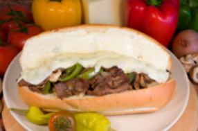 Order The Philly Sub food online from Ameci Pizza store, Santa Paula on bringmethat.com