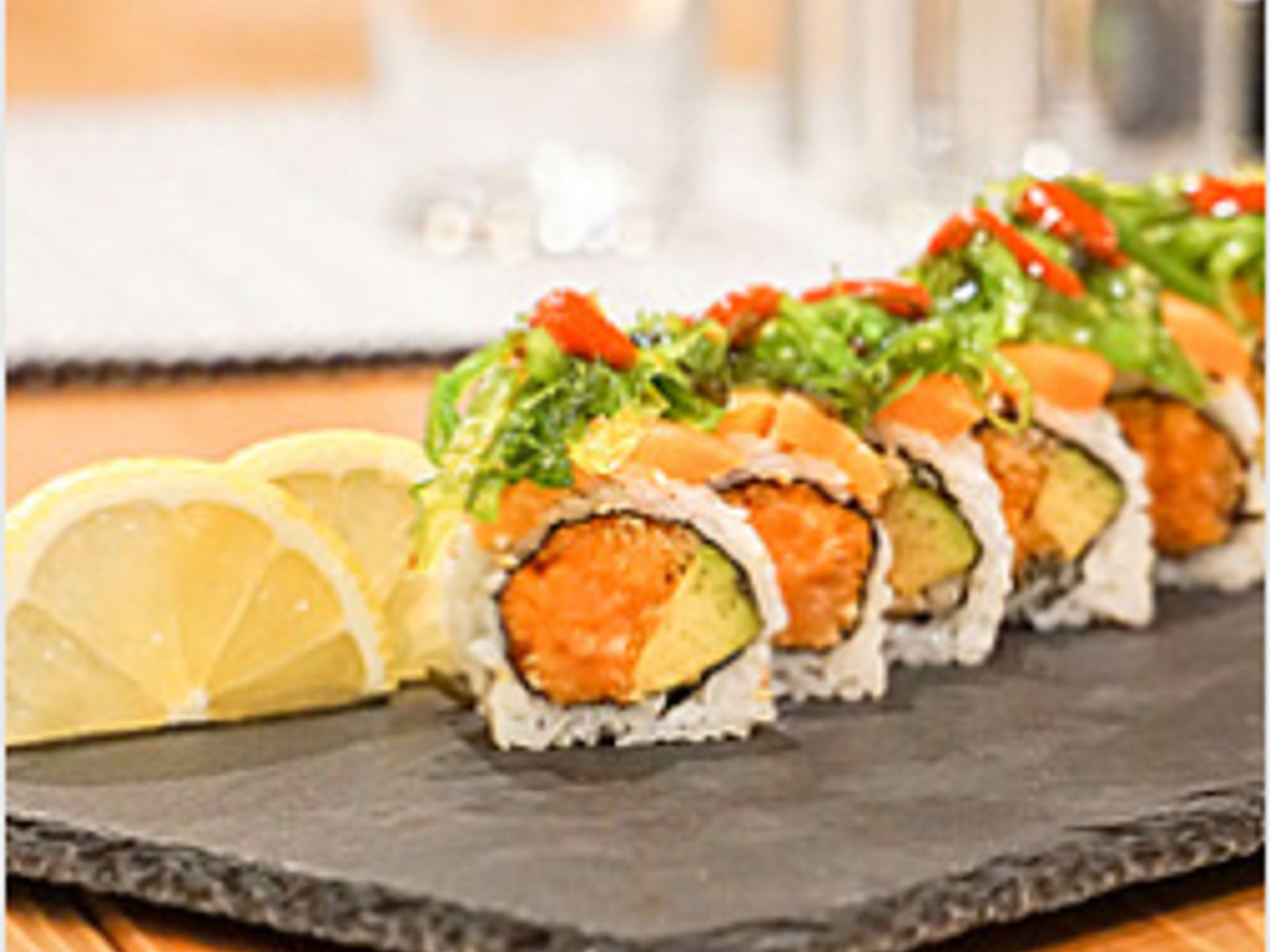 Order Green River Special Roll food online from Crazy Stone store, Marlborough on bringmethat.com
