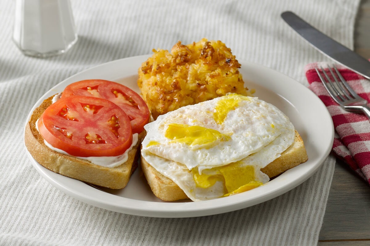 Order Egg Sandwich food online from Cracker Barrel store, Williamsburg on bringmethat.com