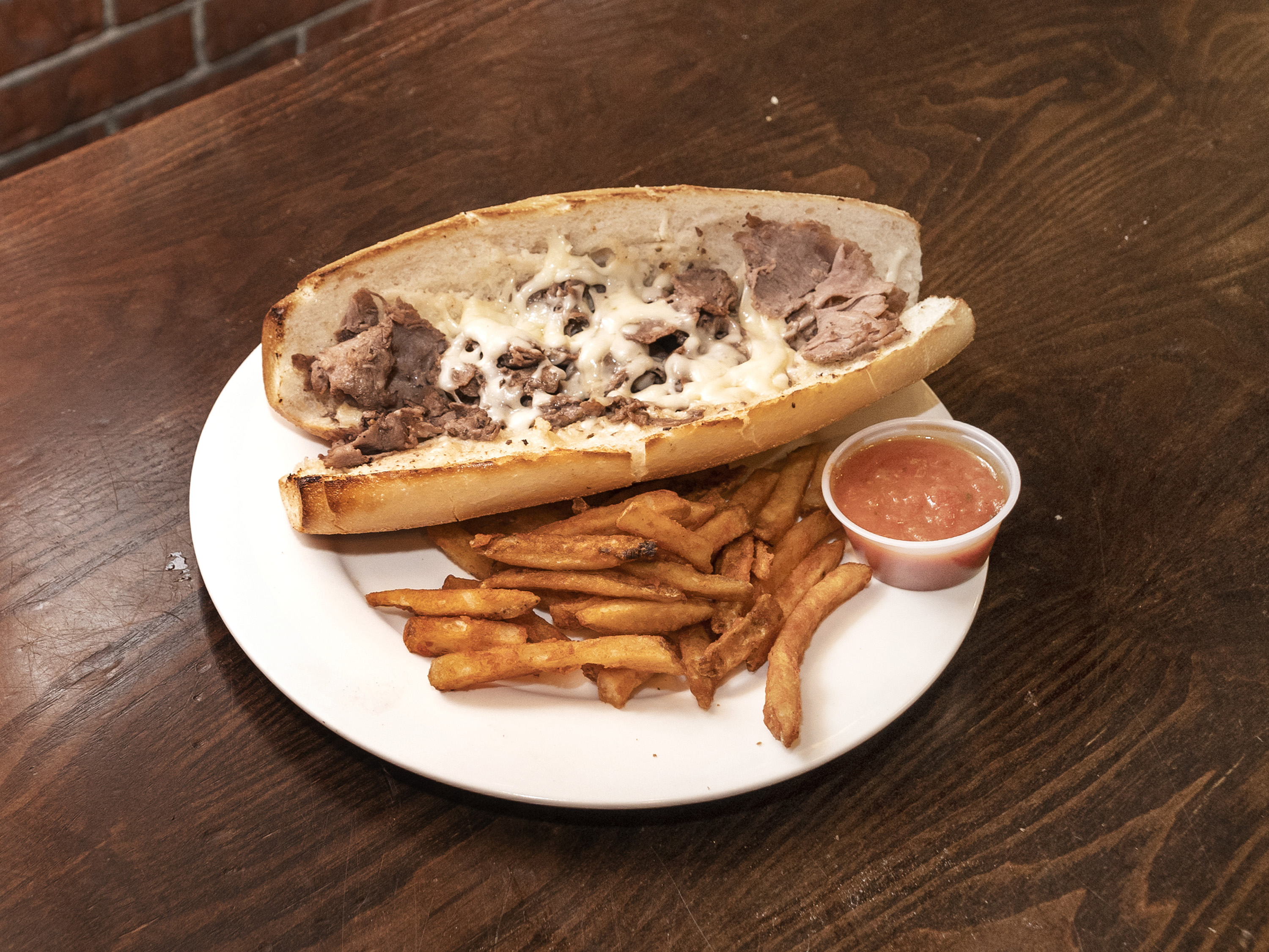 Order Philly Cheese Steak Sandwich food online from I Heart Pizza Ny store, New York on bringmethat.com