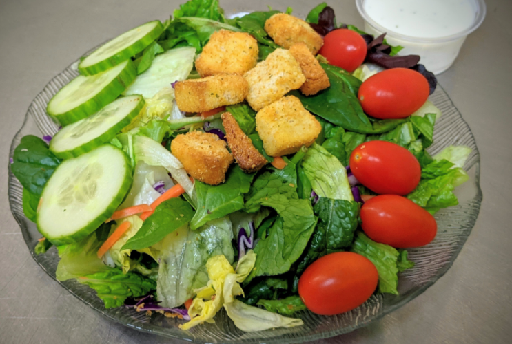 Order House Salad food online from Ciros Pizza Cafe store, Citrus Heights on bringmethat.com