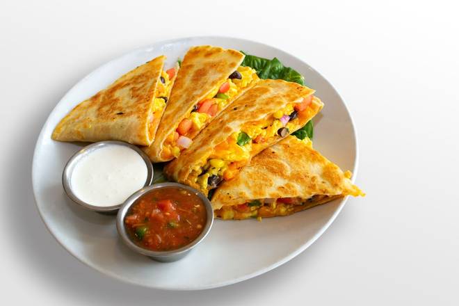 Order Breakfast Quesadilla food online from Sunny Street Cafe store, Des Peres on bringmethat.com