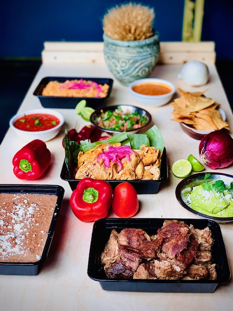 Order FAMILY FIESTA MEAL (FEEDS 4-5 PEOPLE) food online from Tacorgasmico store, San Francisco on bringmethat.com
