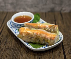 Order Soft Spring Rolls (2) food online from Morningside Thai Restaurant store, Houston on bringmethat.com